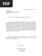 Modelo Carta solicitud de ayuda económica