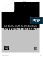 Décima Edición Comportamiento Organizacional de Stephen P. Robbins