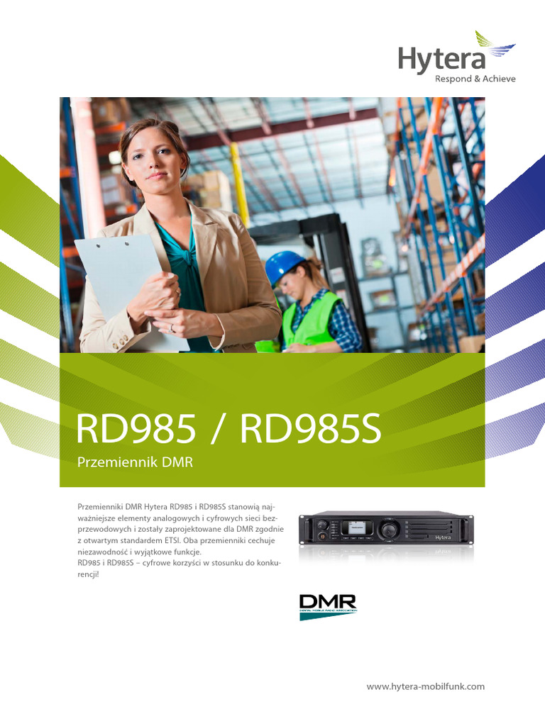 Hytera RD985S DMR.206 | PDF