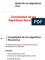 Complejidad de Los Algoritmos