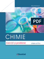 Booklet Chimie Liceal Cls 9 Chimie Culegere de Exercitii Alina Maiereanu