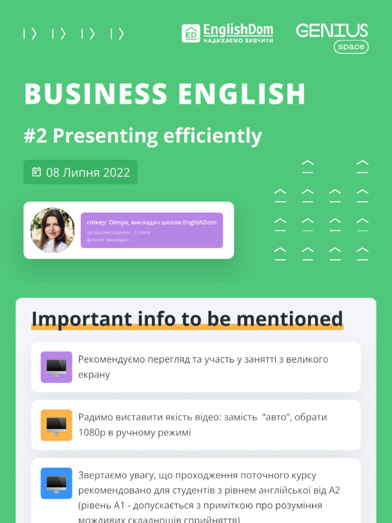 Presenting Efficiently | PDF