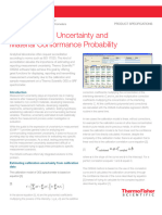 XO PS41282 Oxsas Measurement Uncertainty Material Conformance Probability