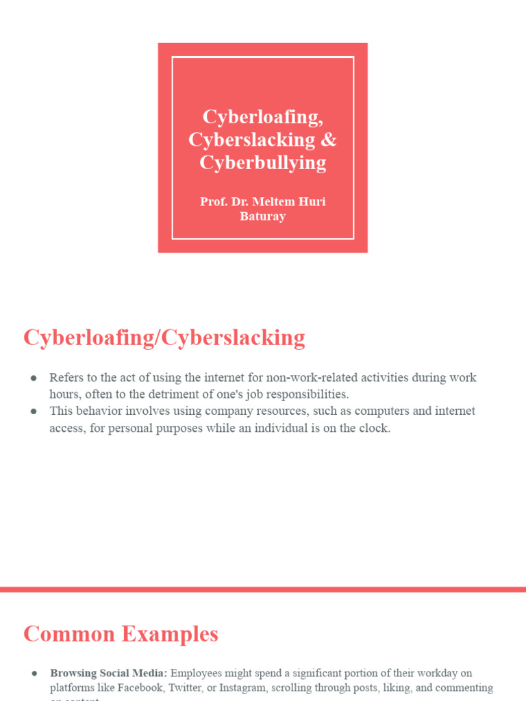 Illustration of Cyberloafing Prevention Methods For Banks