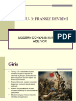 3-Fransız Devrimi