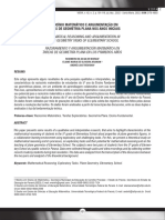 Raciocínio Matemático e Argumentação em Tarefas de Geometria Plana