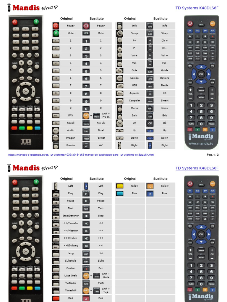 Pies TD SYSTEMS K48DLS6F GLX-1-3 GLX-1-4 ( Con Tornillos - Foto 3