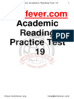 IELTSFever Ac Reading Test 19