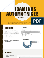 PROYECTO. FUNDAMENTOS AUTOMOTRICES