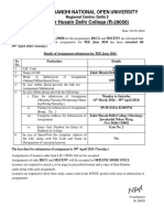 NOTICE Extension of Last Date For Assignment Submission TEE June 2024