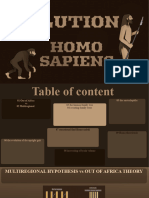 Homo sapiens Präsentation 