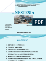 Anestesia V .