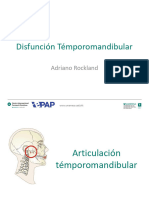 Disfunción Temporomandibular - Clase Asincrona