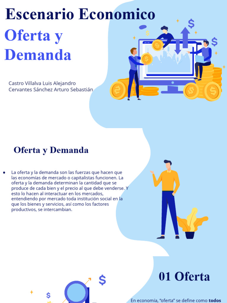 Oferta y Demanda en Economías de Mercado | PDF | Oferta (economía ...
