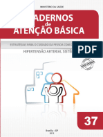 Cadernos de Atenção Básica, nº 37 - hipertensão arterial sistêmica