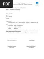 Surat Izin Keramaian Polsek