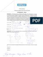 Atividade 1 Gases Físico Química