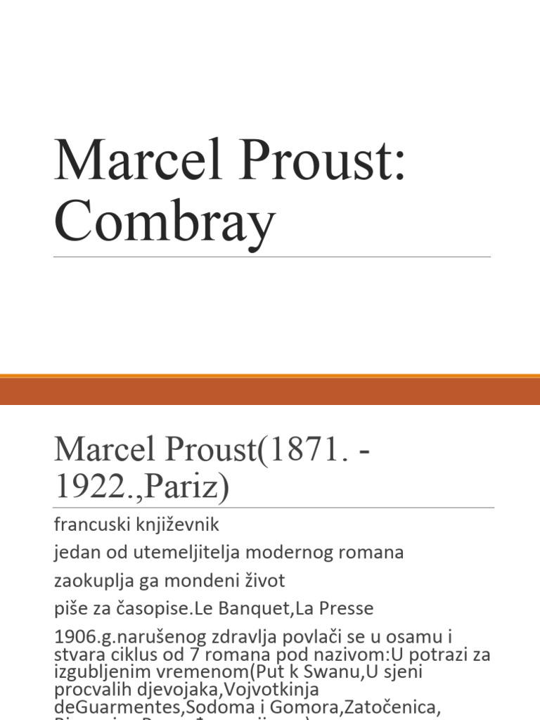Marcel Proust | PDF