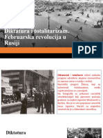 Diktatura I Totalitarizam. Februarska Revolucija U Rusiji