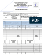 Modelo Folha de Ponto