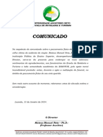 Comunicado 1