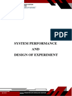 Modul 6 - System Performance and Design of Experiment