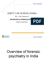 Psychological Practices in Law - Unit 1 Part 2