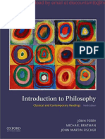 John Perry, Michael Bratman, John Martin Fischer - Introduction To Philosophy Classical and Contemporary Readings (2012, - Oxford University Press) - Libgen - Li