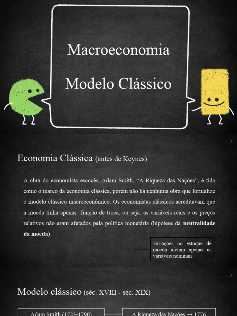 Teoria Clássica da Macroeconomia | PDF | Economia | Macroeconomia