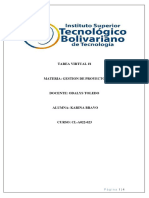 Tarea Virtual 1 Gestion de Proyecto