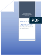 Ejemplo de Manual de Organización