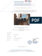 Estudio de Suelos "MEJORAMIENTO, AMPLIACIÓN DEL SERVICIO EDUCATIVO DEL NIVEL PRIMARIA EN LA I.E. N 80216 DEL CASERÍO DE URUSPAMPA, DISTRITO DE SARIN - SÁNCHEZ CARRIÓN - LA LIBERTAD" - II ETAPA