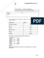 EJERCICIO 3 - Costos Conjuntos