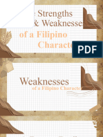 The Filipino Character