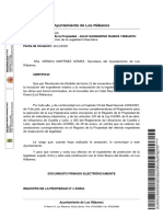 Certificado - Remisión Al Registro de La Propiedad - JULIO SANMARINO RAMOS 72891457H