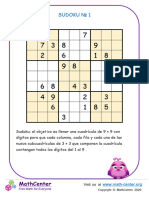 Sudoku 1 Questions