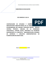 Quito, 2014: Dirección Nacional de Convenios, Contratos y Asesoría Inmobiliaria