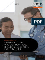 Plan de Estudio Maestria Direccion Instituciones Salud