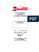 Manitou MRT 1432 Ms Manual Operario PT