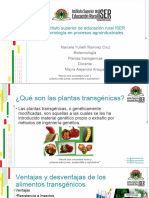 Expo de Biotecnologia Plt Transgenicas