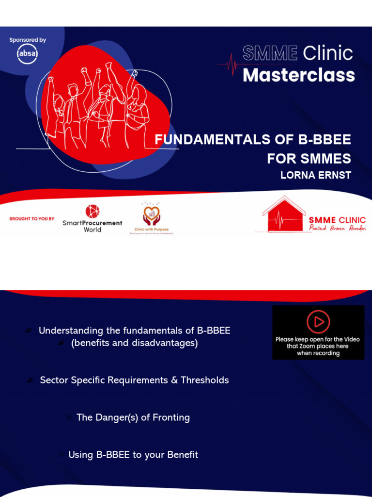 B-BBEE Fundamentals for SMMEs Explained | PDF | Business | Economies