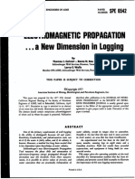 Electromagiwtk Propagation ,.. A New Dhnension in Logging: This Paper Is Subject To Correction