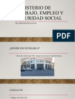 Ministerio de Trabajo, Empleo y Seguridad Social