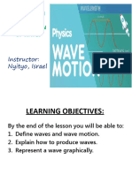 WEEK 2 Production and Propagation of Waves