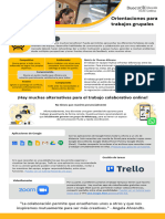 Orientaciones para trabajos grupales