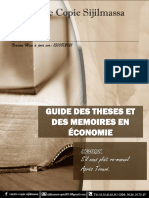 Guide Des Theses Et Des Memoires en Economie + Page de Garde 13-08-2021