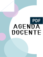 Agenda Docente Sin Fechas