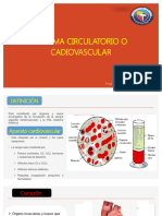 Sistema Circulatorio o Cadiovascular 3ro