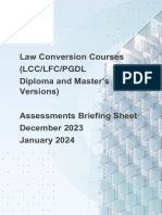 Summative Assessments Briefing Sheet December 2023 January 2024 (All Students)