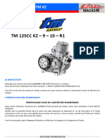 Instructions Entretien Moteur TM KZ